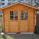 Gartenhaus mit Holzlasur streichen Gartenhaus mit Holzlasur streichen