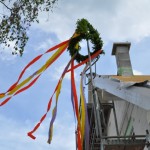 Richtkrone bzw. Richtkranz bei unserem Richfest