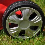Fast Alu-Felgen an unserem Rasenmäher