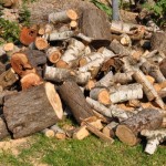 Holz ist geschnitten - nun gehts ans spalten Holz ist geschnitten - nun gehts ans spalten