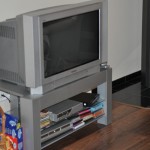 Der alte Röhren-Fernseher muss weg :-)