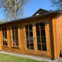 Erfahrungsbericht Gartenhaus Selber Aufstellen Aufbau In Bildern Hausbau Blog